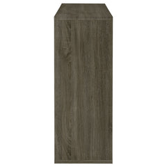Prescott Rectangular Home Bar Table Weathered Grey