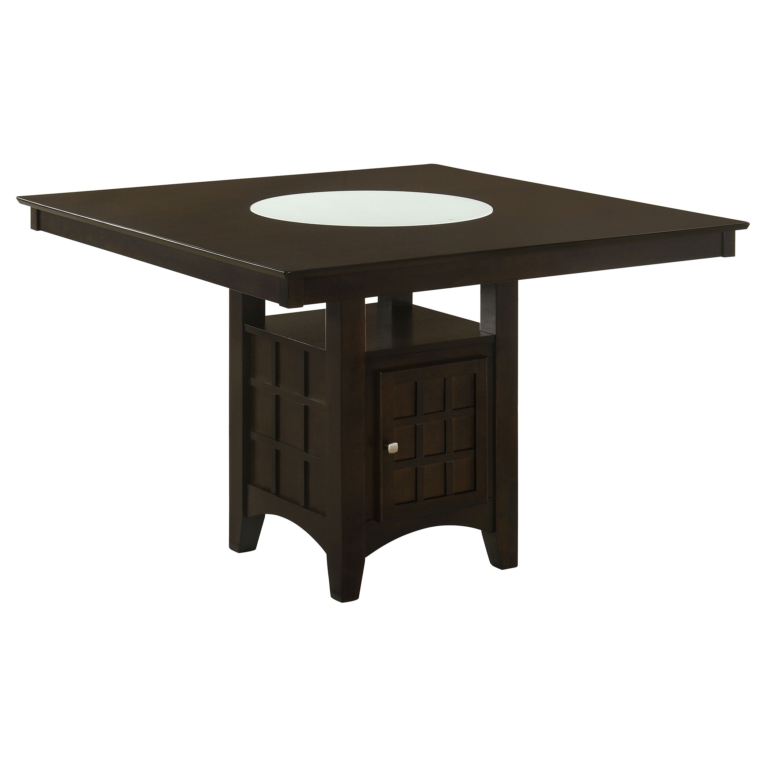 Orleans Furniture - Coaster - Gabriel 52-inch Counter Height Dining Table Cappuccino - 100438