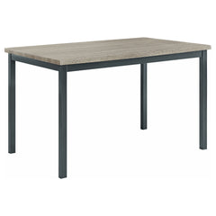 Orleans Furniture - Coaster - Garza Rectangular 48-inch Engineered Wood Dining Table Grey - 100611