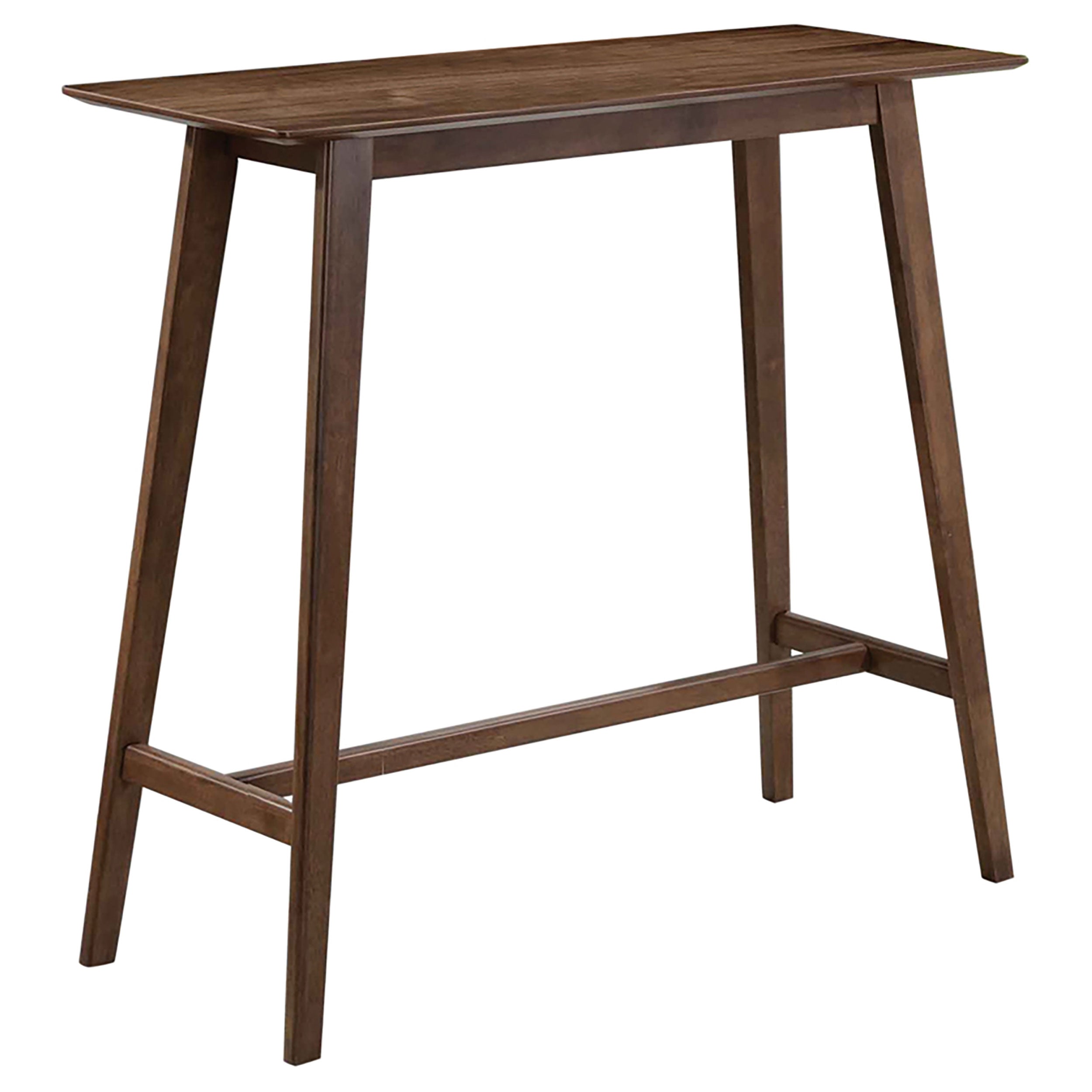 Orleans Furniture - Coaster - Finnick Rectangular 47-inch Pub Height Bar Table Walnut - 101436