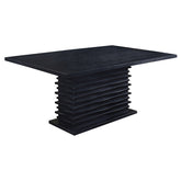 Orleans Furniture - Coaster - Stanton Rectangular 66-inch Dining Table Black - 102061