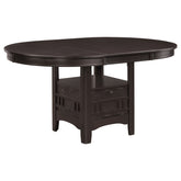 Orleans Furniture - Coaster - Lavon Oval 60-inch Extension Leaf Dining Table Espresso - 102671