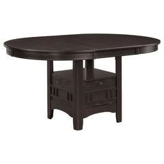 Orleans Furniture - Coaster - Lavon Oval 60-inch Extension Leaf Dining Table Espresso - 102671