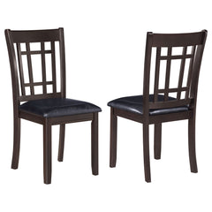 Orleans Furniture - Coaster - Lavon Wood Dining Side Chair Espresso (Set of 2) - 102672