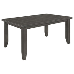Orleans Furniture - Coaster - Dalila Rectangular 66-inch Wood Dining Table Dark Grey - 102721GRY