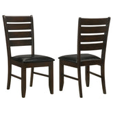 Orleans Furniture - Coaster - Dalila Wood Dining Side Chair Cappuccino (Set of 2) - 102722