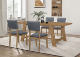 Orleans Furniture - Coaster - Sharon 5-piece Rectangular Dining Table Set Brown - 104171-S5