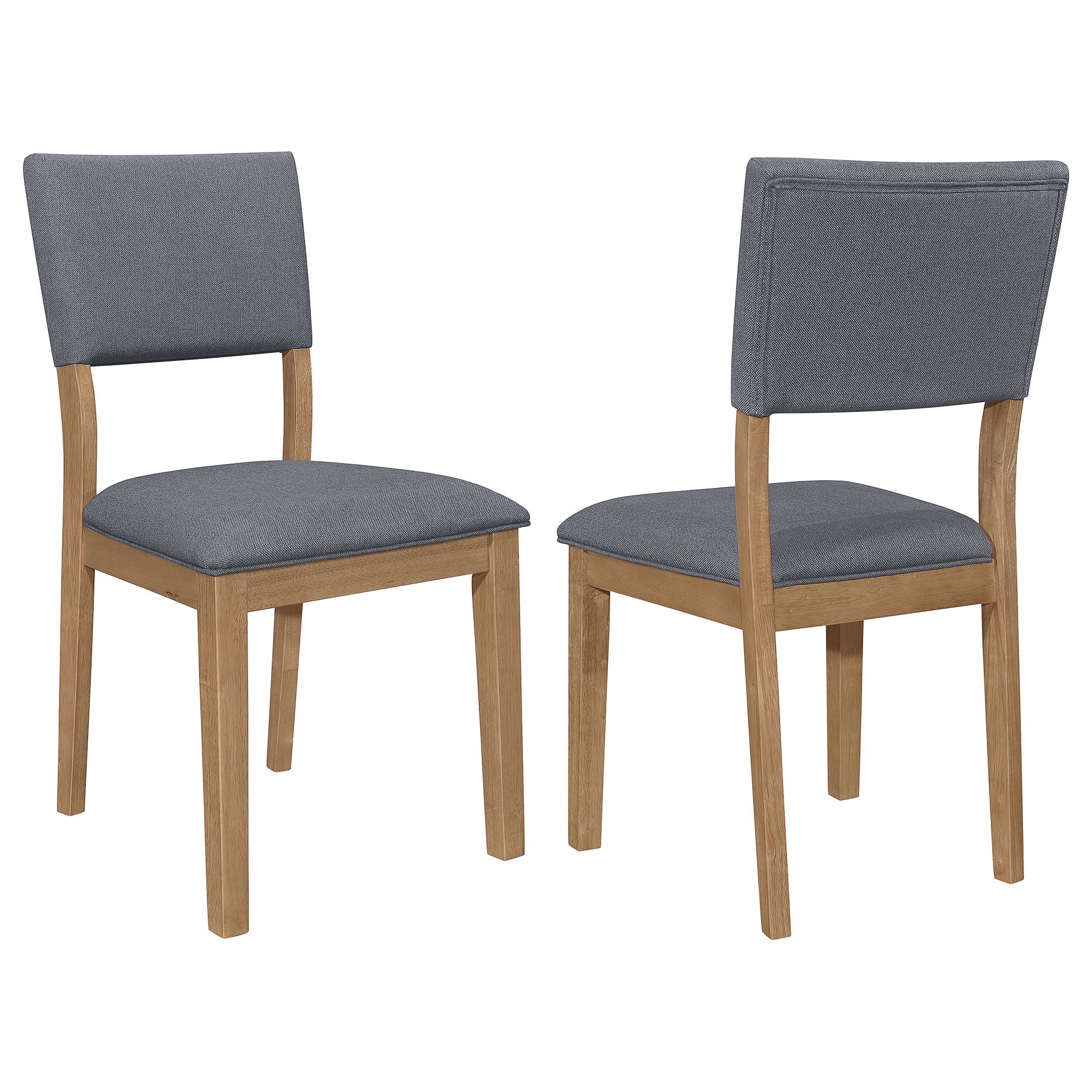 Orleans Furniture - Coaster - Sharon Fabric Upholstered Dining Side Chair Brown (Set of 2) - 104172