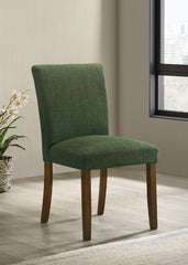 Cantley Upholstered Dining Side Chair Green (Set of 2)