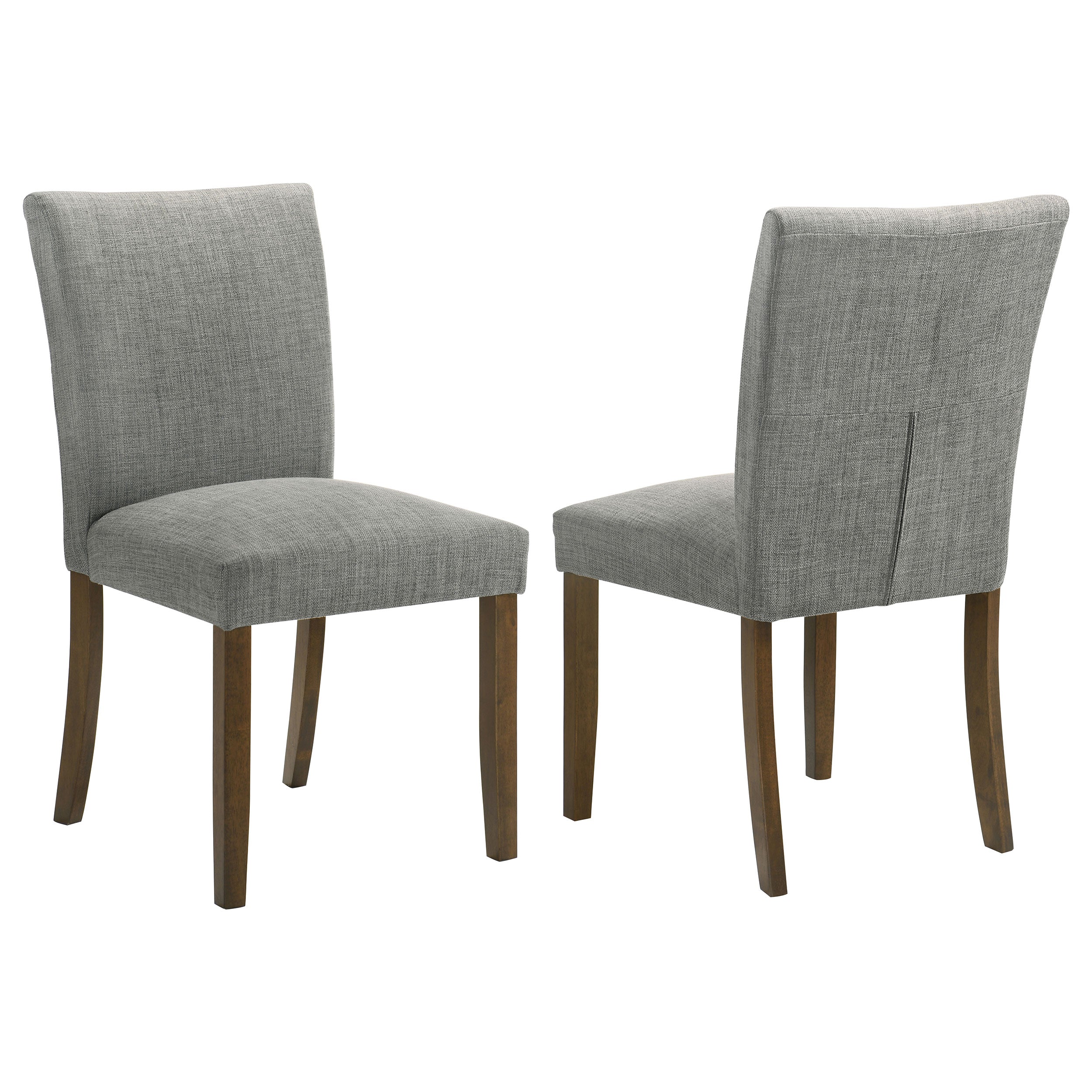 Orleans Furniture - Coaster - Cantley Upholstered Dining Side Chair Grey (Set of 2) - 106379
