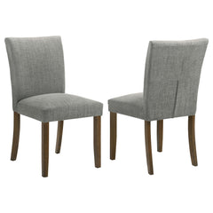 Orleans Furniture - Coaster - Cantley Upholstered Dining Side Chair Grey (Set of 2) - 106379