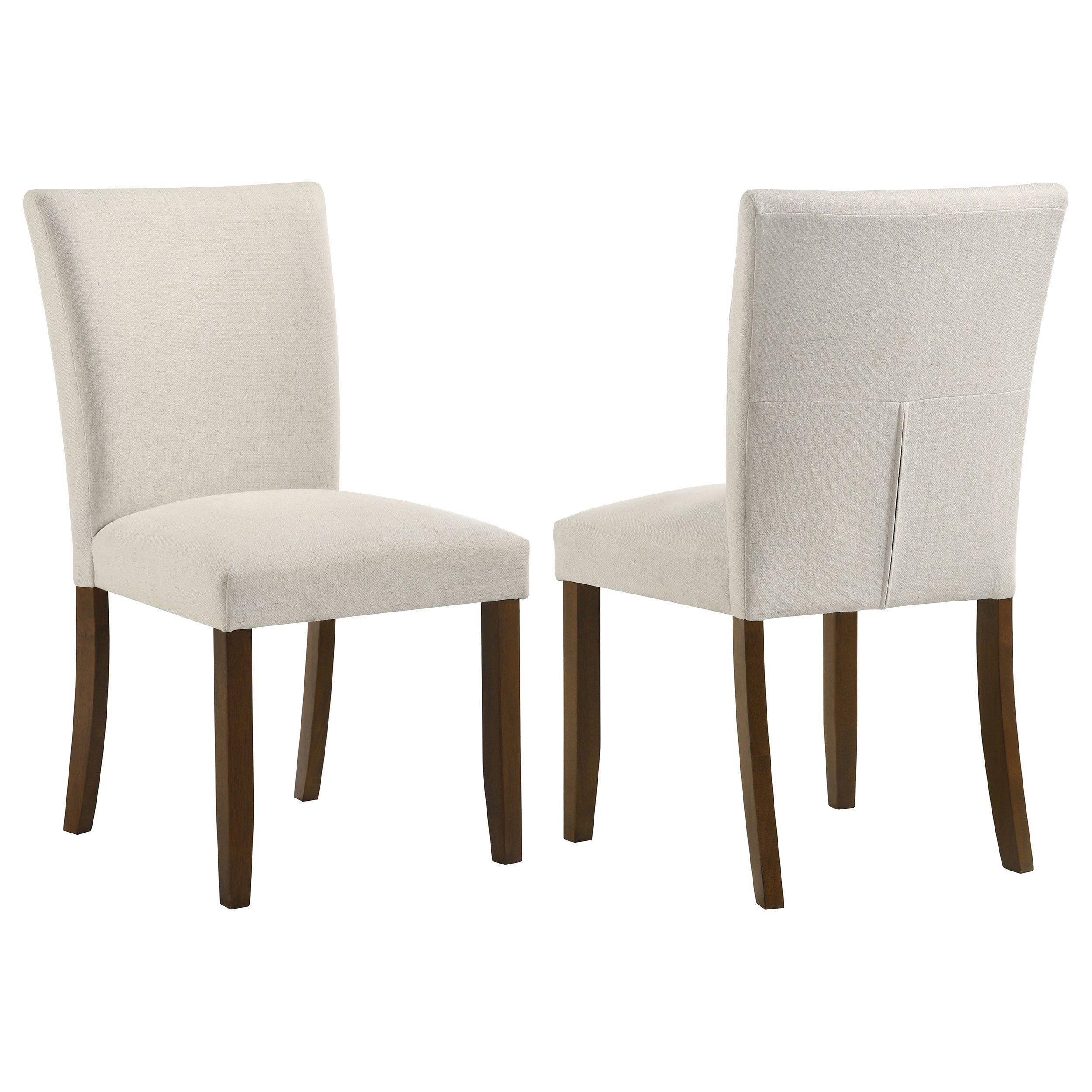 Orleans Furniture - Coaster - Cantley Upholstered Dining Side Chair Beige (Set of 2) - 106412