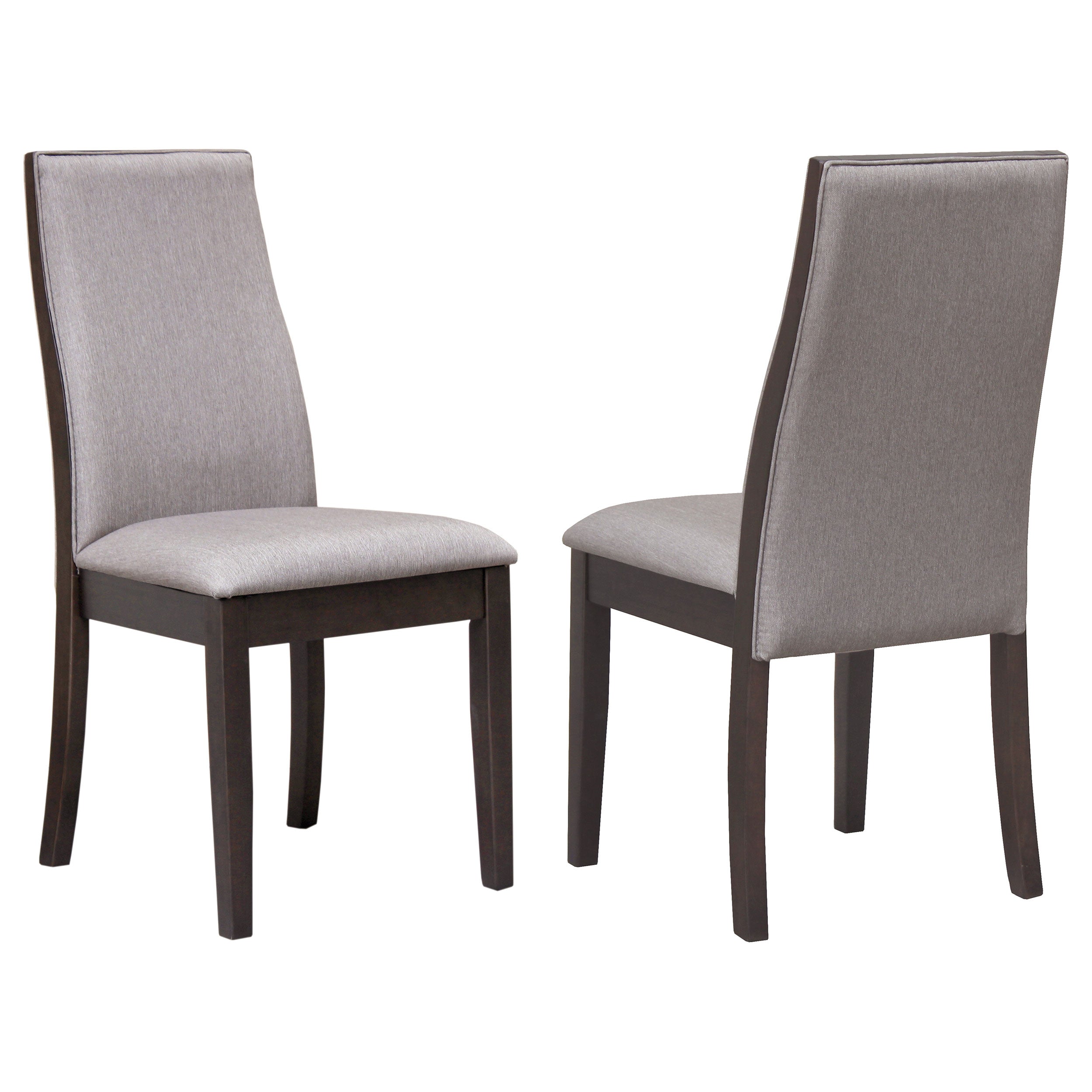 Orleans Furniture - Coaster - Spring Creek Upholstered Dining Chair Taupe (Set of 2) - 106583
