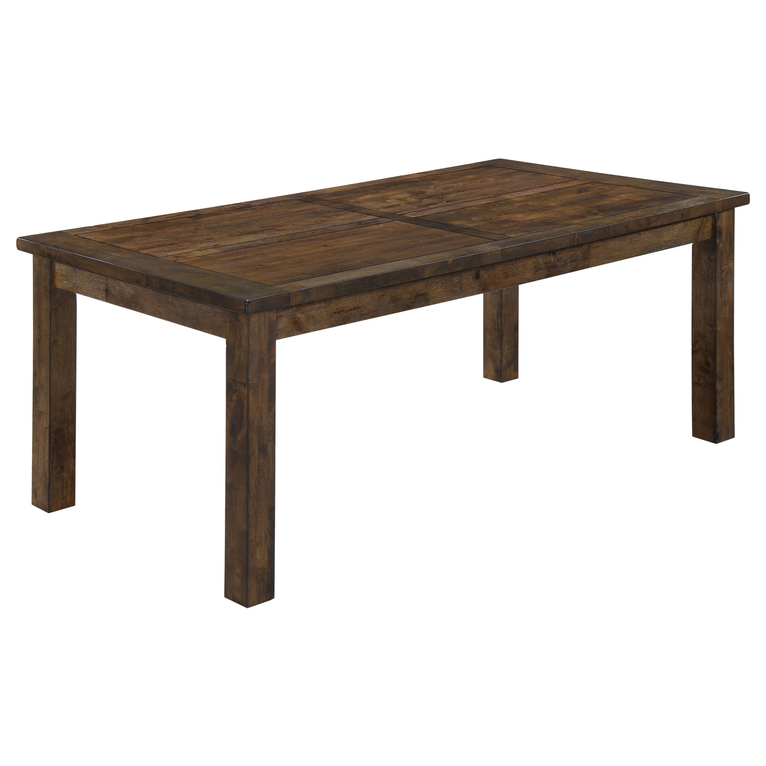 Orleans Furniture - Coaster - Coleman Rectangular 79-inch Dining Table Rustic Golden Brown - 107041
