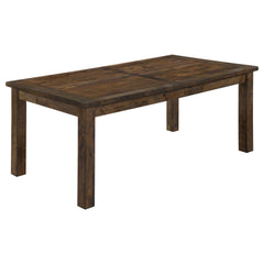 Orleans Furniture - Coaster - Coleman Rectangular 79-inch Dining Table Rustic Golden Brown - 107041