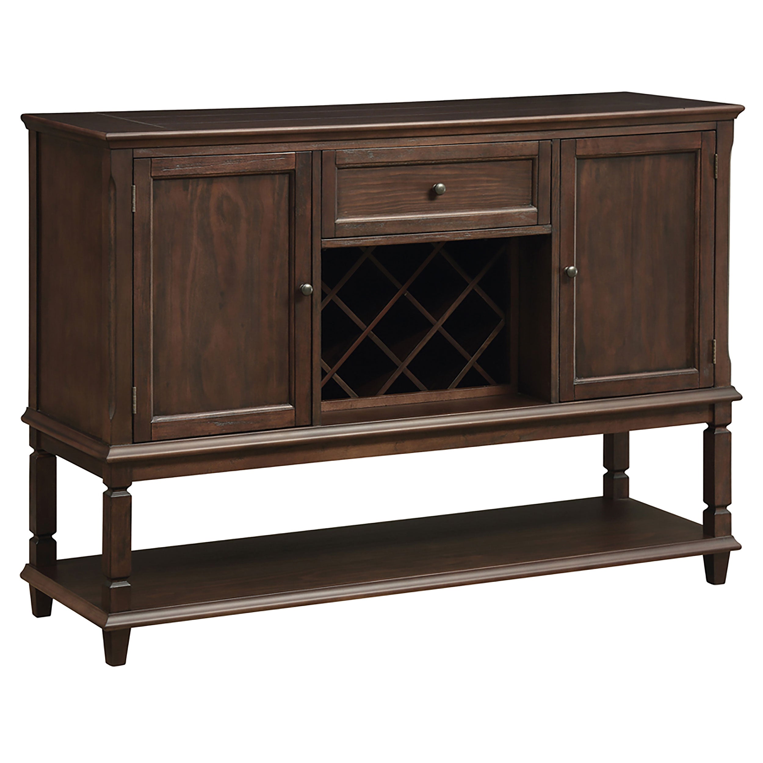 Orleans Furniture - Coaster - Parkins 2-door Sideboard Buffet Cabinet Rustic Espresso - 107415