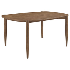 Orleans Furniture - Coaster - Dortch Oval 63-inch Solid Wood Dining Table Walnut - 108461