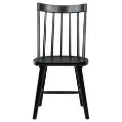 Middleton Solid Wood Dining Side Chair Black (Set of 2)