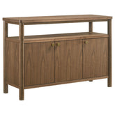 Orleans Furniture - Coaster - Crestmore 52-inch Dining Cabinet Sideboard Buffet Walnut - 108575