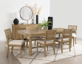 Orleans Furniture - Coaster - Arini 7-piece Extension Leaf Dining Table Set Sand Wash - 108931-S7W