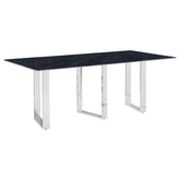 Orleans Furniture - Coaster - Desden 79-inch Rectangular Sintered Stone Dining Table Grey - 109361