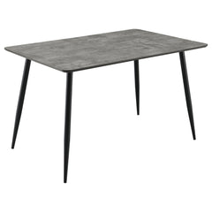 Orleans Furniture - Coaster - Horizon 63-inch Butterfly Leaf Extension Dining Table Grey - 109391