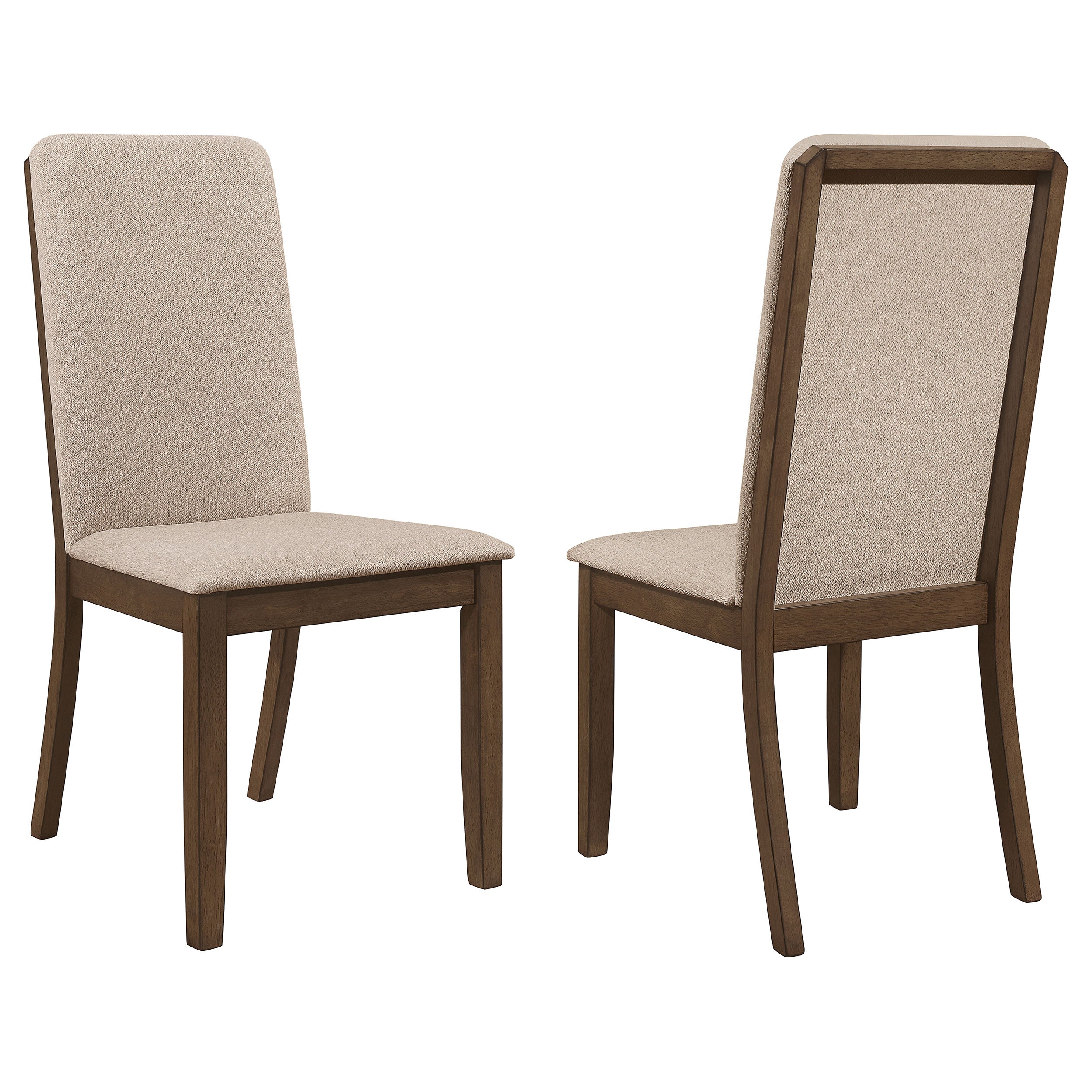 Orleans Furniture - Coaster - Wethersfield Wood Dining Side Chair Medium Walnut (Set of 2) - 109842