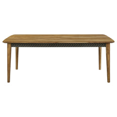 Partridge Rectangular 80-inch Dining Table Natural Sheesham