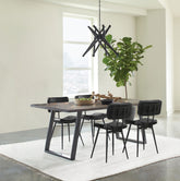 Orleans Furniture - Coaster - Misty 5-piece Rectangular Dining Set Sheesham and Espresso - 110681-S5E