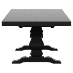 Florence 7-piece 126-inch Extension Dining Table Set Grey