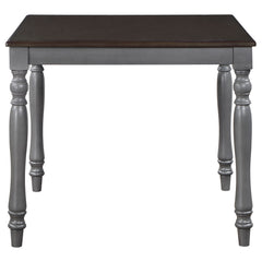 Wiley 5-piece Square Counter Height Dining Set Grey