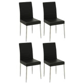 Orleans Furniture - Coaster - Maston Upholstered Dining Side Chair Black (Set of 4) - 120767BLK