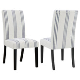 Orleans Furniture - Coaster - Herran Upholstered Dining Side Chair Beige (Set of 2) - 121782