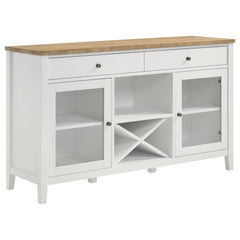 Orleans Furniture - Coaster - Hollis 2-door Dining Sideboard Buffet Storage Cabinet White - 122245