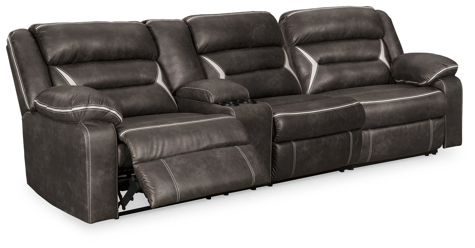 Orleans Furniture - Ashley Furniture - Kincord Sectional - 5-Piece Power Reclining Sectional / Midnight - 13104S6