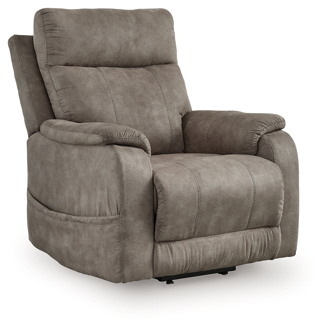 Orleans Furniture - Ashley Furniture - Crestmeade Living Room - Power Lift Recliner / Espresso - 1350412
