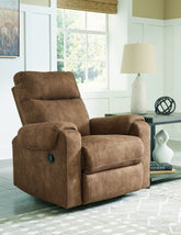 Orleans Furniture - Ashley Furniture - Edenwold Living Room - DBL Rec Loveseat w/Console / Brindle - 1380594