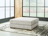 Orleans Furniture - Ashley Furniture - Regent Park Living Room - Oversized Accent Ottoman / Pewter - 1440408
