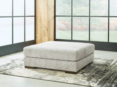Orleans Furniture - Ashley Furniture - Regent Park Living Room - Oversized Accent Ottoman / Pewter - 1440408