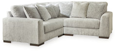 Orleans Furniture - Ashley Furniture - Regent Park Sectional - RAF 6-Piece Sectional / Pewter - 14404S7