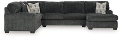 Orleans Furniture - Ashley Furniture - Hollyview Sectional - LAF 3-Piece Sectional with Chaise / Shadow - 15205S1