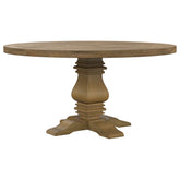 Orleans Furniture - Coaster - Florence Round 60-inch Wood Dining Table Rustic Honey - 180200
