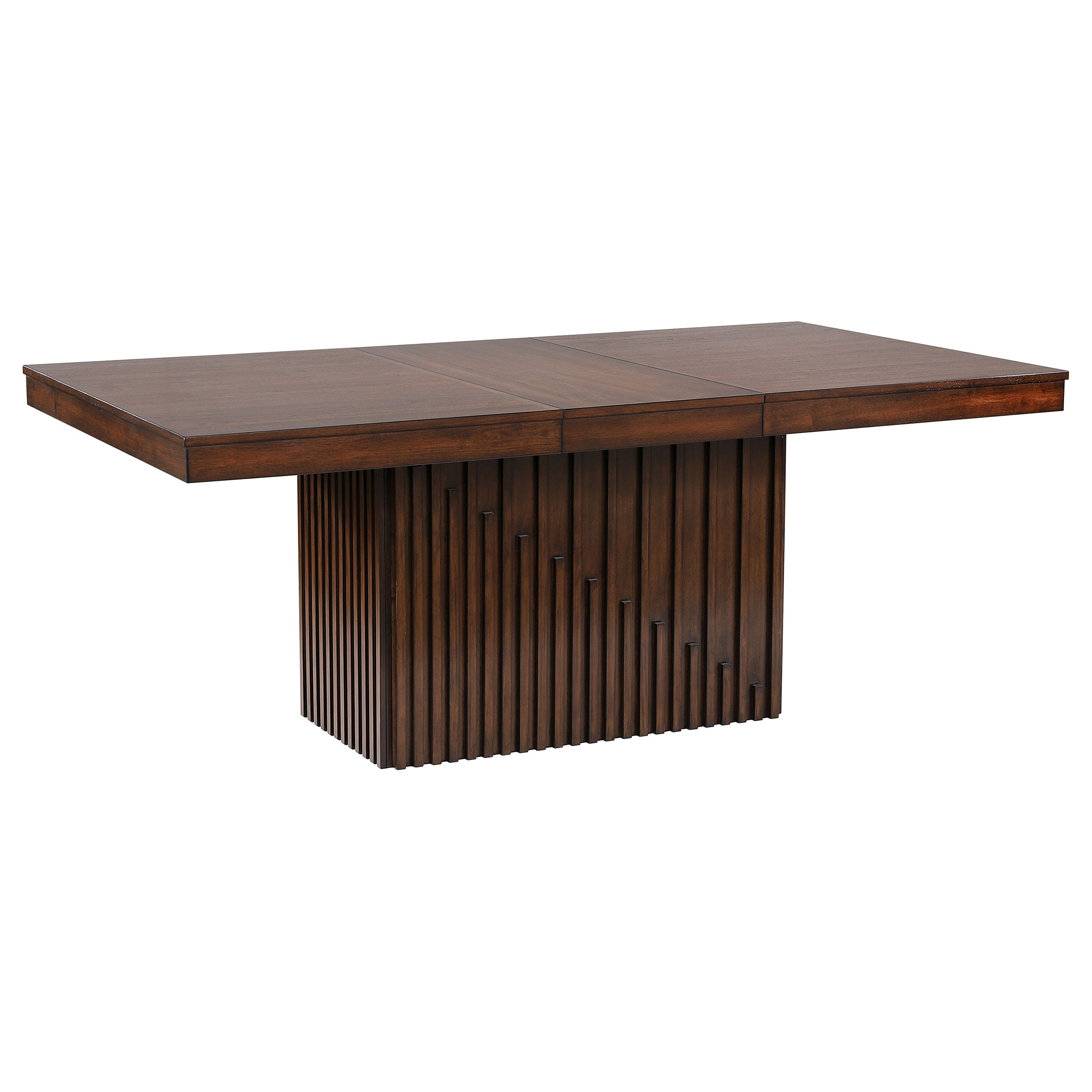 Orleans Furniture - Coaster - Briarwood 77-inch Extension Leaf Dining Table Mango Oak - 182991