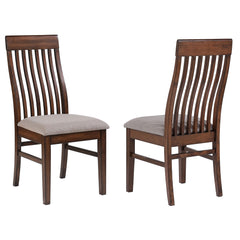Orleans Furniture - Coaster - Briarwood Wood Dining Side Chair Mango Oak (Set of 2) - 182992