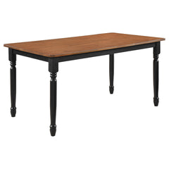 Orleans Furniture - Coaster - Hollyoak Rectangular 63-inch Wood Dining Table Walnut - 183041