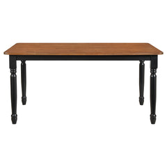 Hollyoak Rectangular 63-inch Wood Dining Table Walnut
