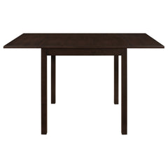 Kelso Rectangular 52-inch Extension Dining Table Cappuccino