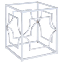 Orleans Furniture - Coaster - Starlight Square Metal Dining Table Base Chrome - 192561