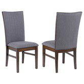 Orleans Furniture - Coaster - Sherwood Upholstered Dining Side Chair Grey (Set of 2) - 193592