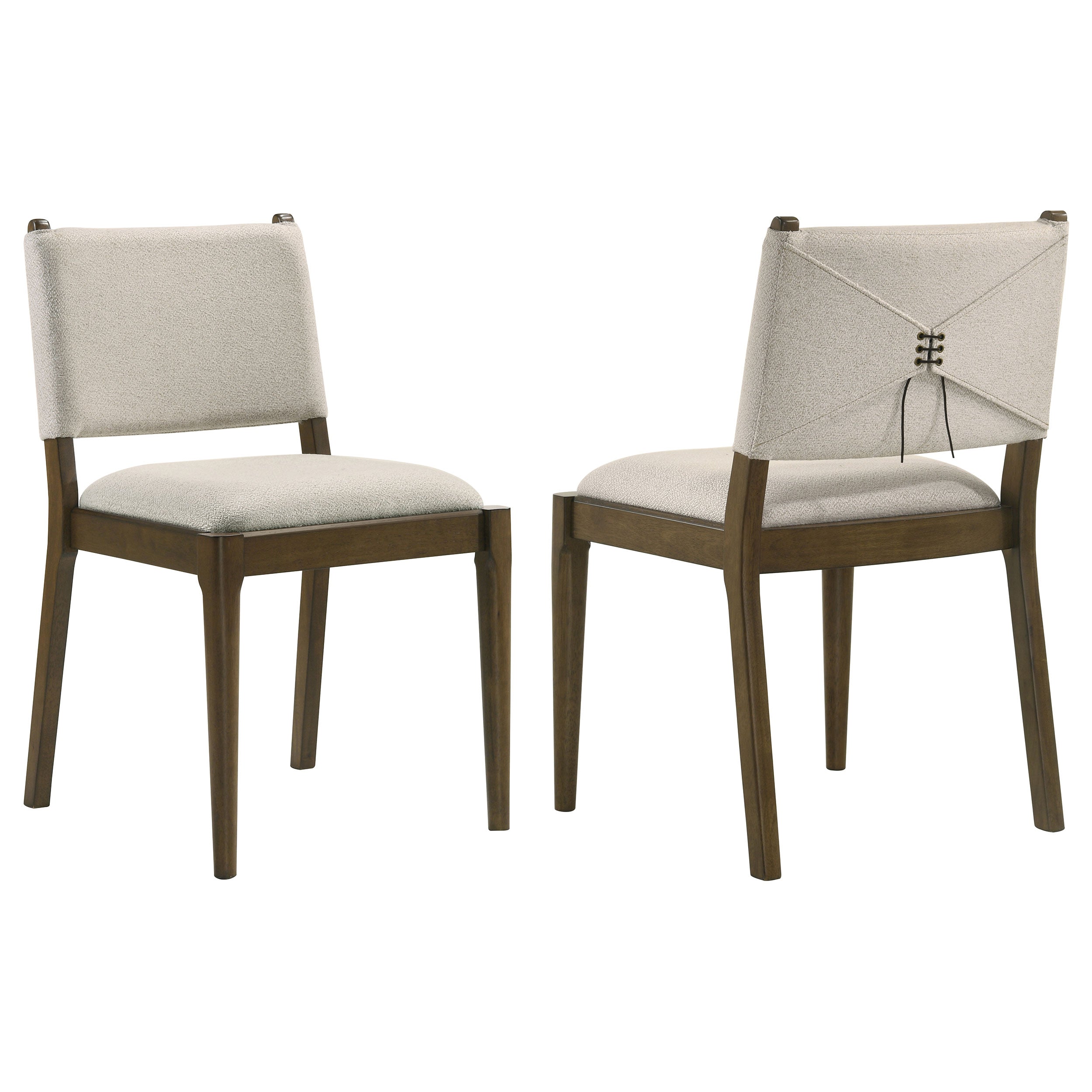 Orleans Furniture - Coaster - Ottowa Upholstered Dining Side Chair Brown (Set of 2) - 193662